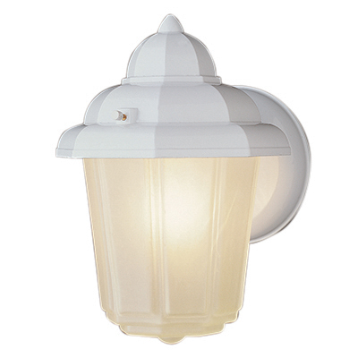 Trans Globe Lighting 4160 WH 1 Light Coach Lantern in White